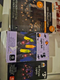 Halloween lights
