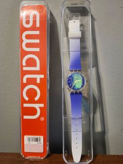 Swatch Watch - Ultralavande GE718 Lilac watch