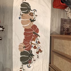 Fall Pumpkin Shower Curtain – Autumn Decor