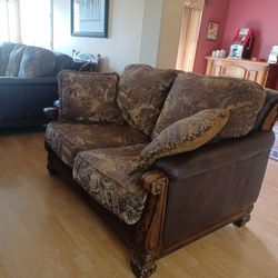 Free sofa and loveseat. Couch's . West end of Ramona
