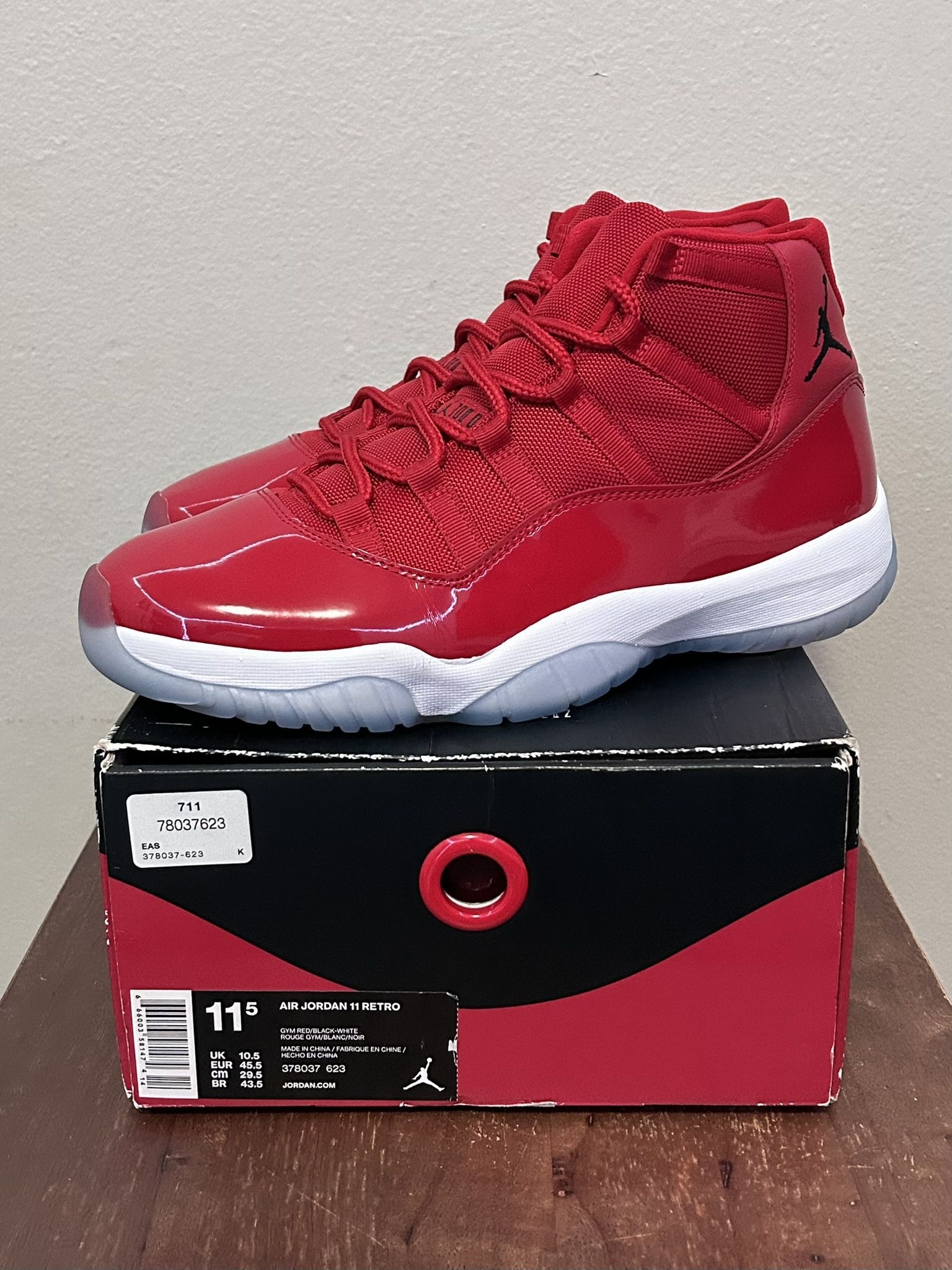 Jordan 11 Win Like 96 Size 11.5