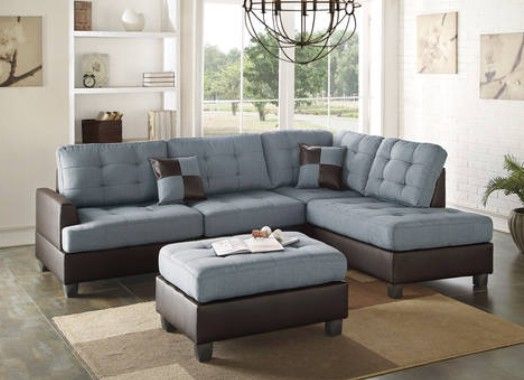 Sectional With Ottoman