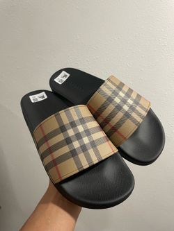 Burberry slides