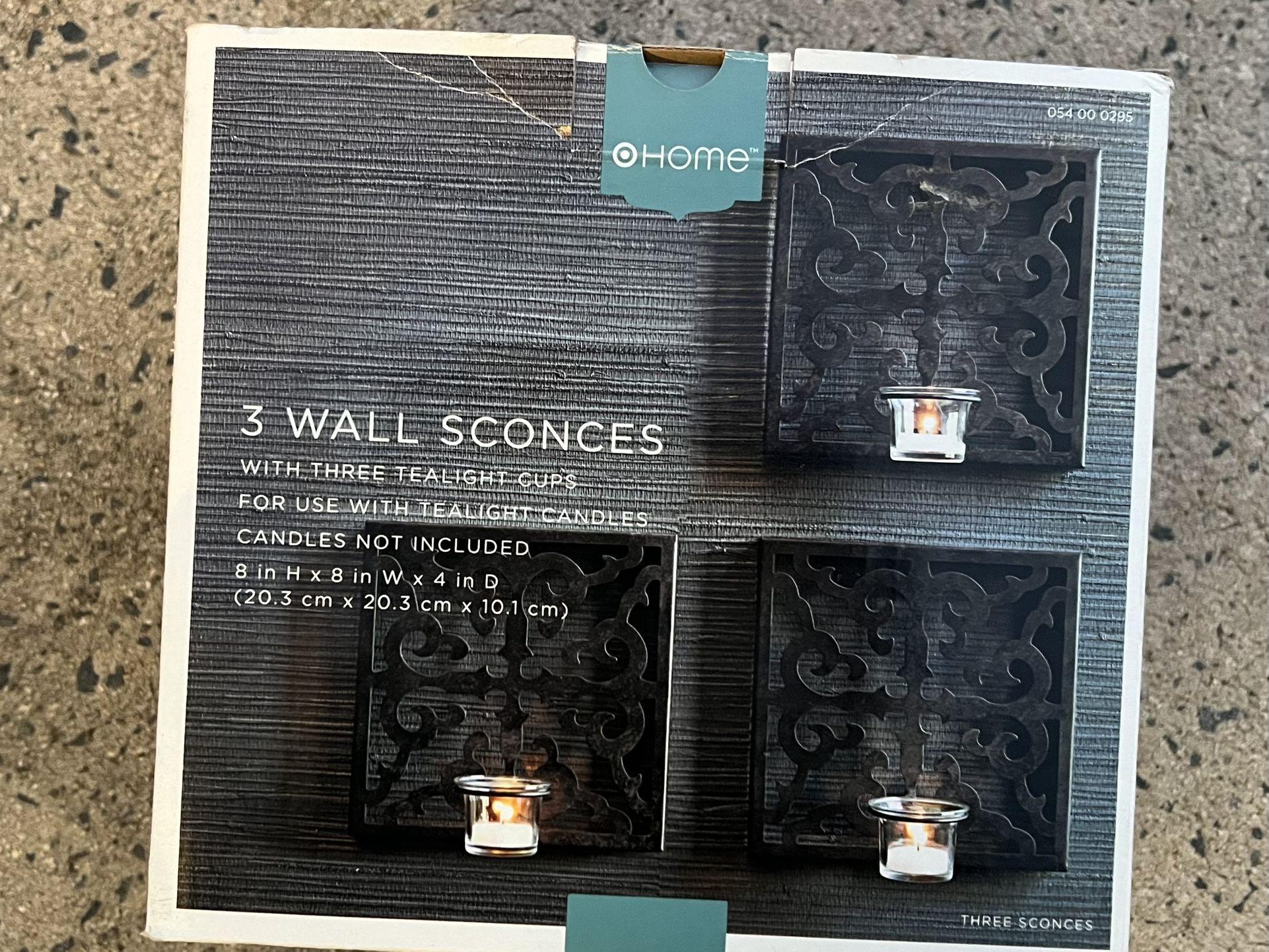 3 Wall Sconces