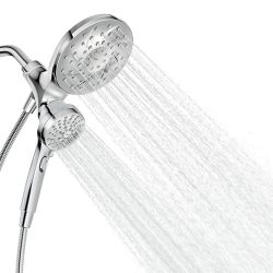 Moen Magnetix 6-Spray Rainshower Plus 6 Spray Hand Shower in Chrome!