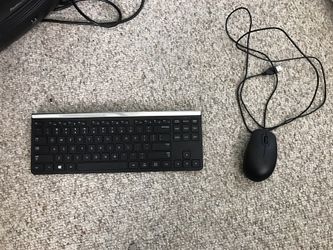 Samsung wireless keyboard & dell mouse