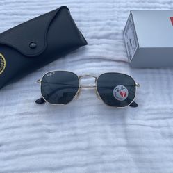 Polarized Lenses Unisex Sunglasses Hexagon 3548 Never Used 
