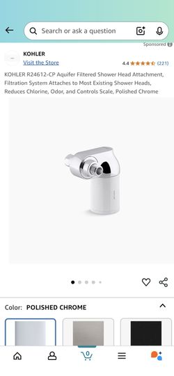 Kohler Shower Filter