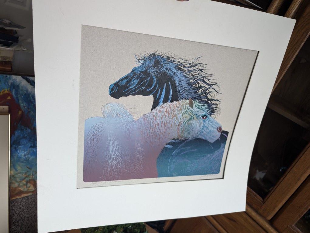 judith sparks artist "different colored horses"