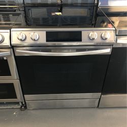 Samsung SmartThings Air Fryer Slide-in Stove