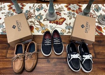 Boys Size 12 Authentic Sperry Boat Shoes