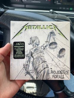 METALLICA - And Justice For All CD Album Brand New Still sealed