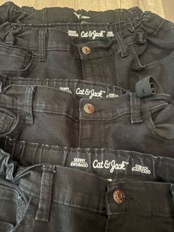 Cat & Jack black jeans size 16