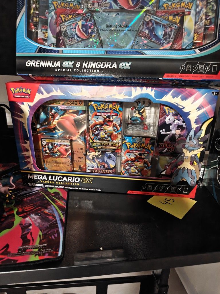 Pokemon - Lucario Figure Box - Sealed