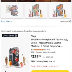 Ninja Slushie Machine