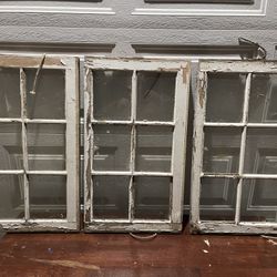 Vintage Paneled Windows