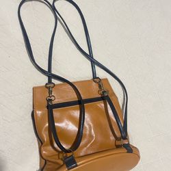 Bag women's backpack Il Giglio Made In Italy. Genuine Leather. 