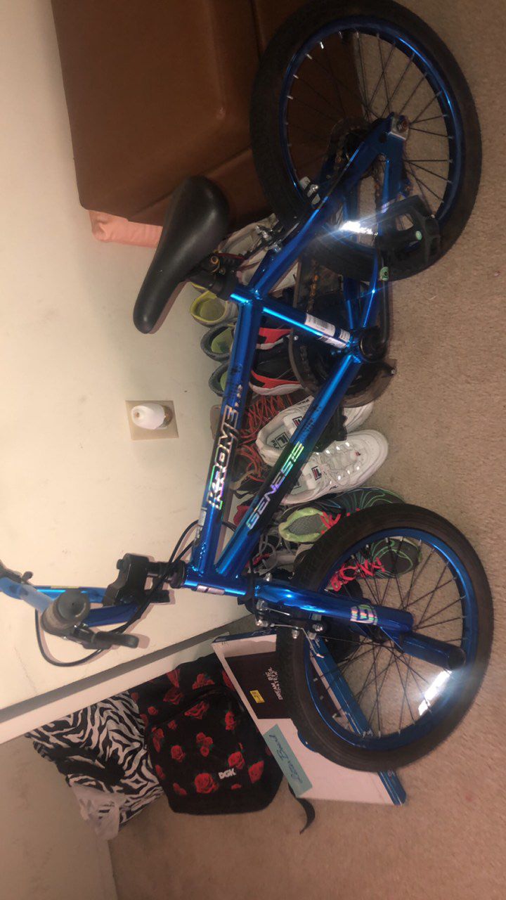 Blue Krome BMX Bike