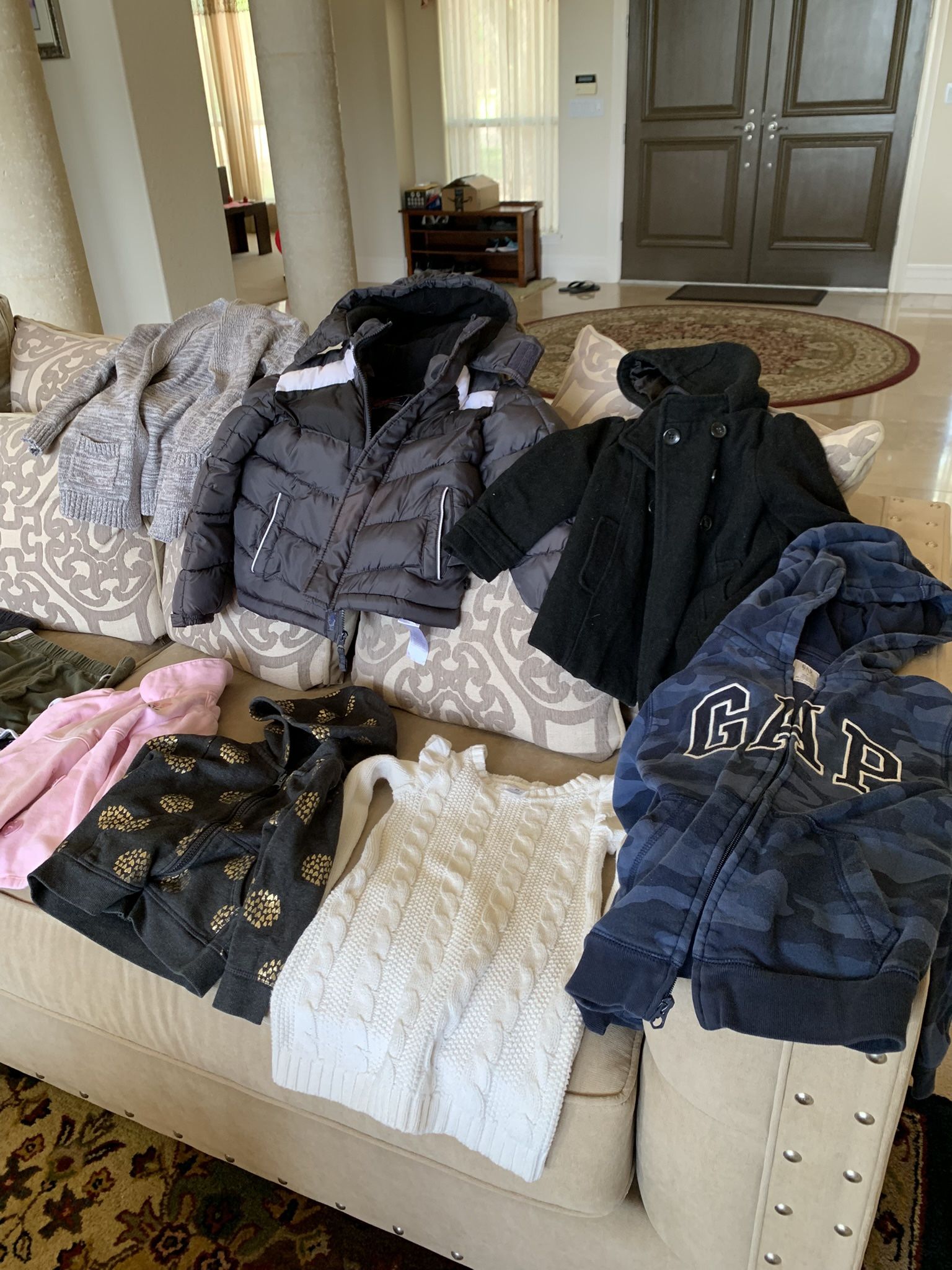 Dresses, Shirts, Pants And Jackets For Girls