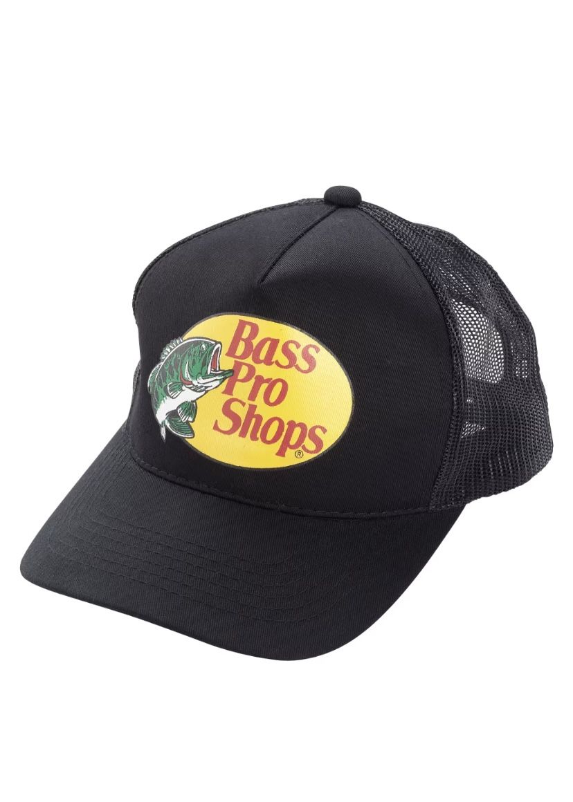Brand New Bass Pro Shop Hat Cap (Black)