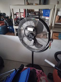 Industry Fan On Stand