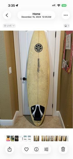 Surfboard.  6’10