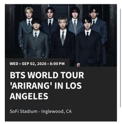 BTS LA TICKETS