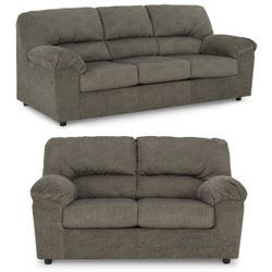 Cozy Stylish Nice Couch And Loveseat 