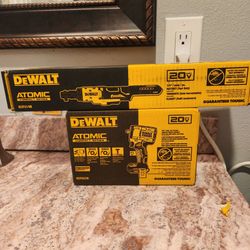 1/4 Rachet Dewalt and 3/8 impact only firm price tool