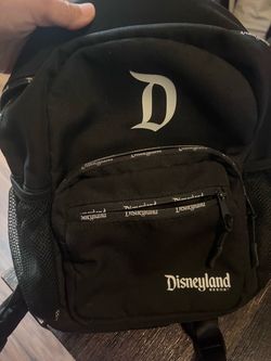 Disneyland Resort Black Backpack