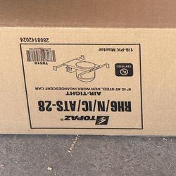 (1) 6-pack of Can Lights 6 Inch $20 For Box 