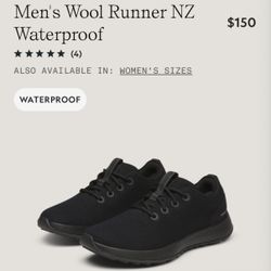 Brand New Men Wool Runner All Sizes Available