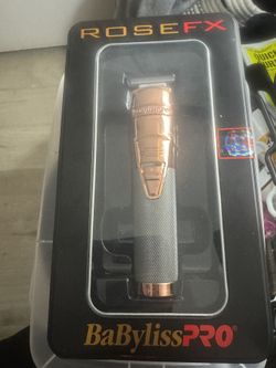 BaBylissPRO Barberology Hair Trimmer For Men FX788RG ROSEFX Professional Lithium Trimmer