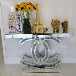 Brand New Mirror Console Table In The Box 
