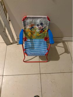 Mickey Mouse Kids Folding Chair must pick now or tomorrow