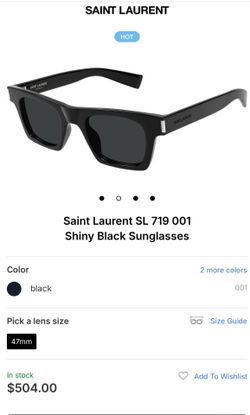 Saint Laurent Dark Glasses