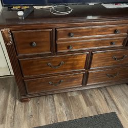 Dark Wood Dresser