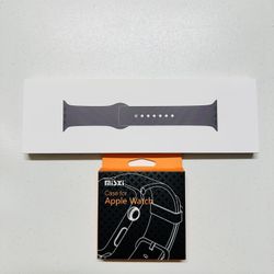 Apple Watch 46mm Stone Gray Sport Band - M/L with Case