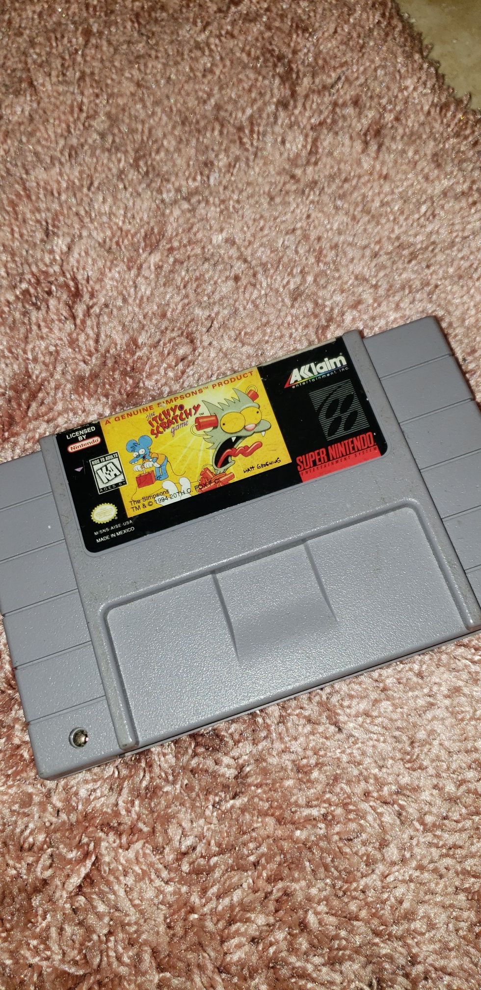 The Itchy & Scratchy Game (SNES)