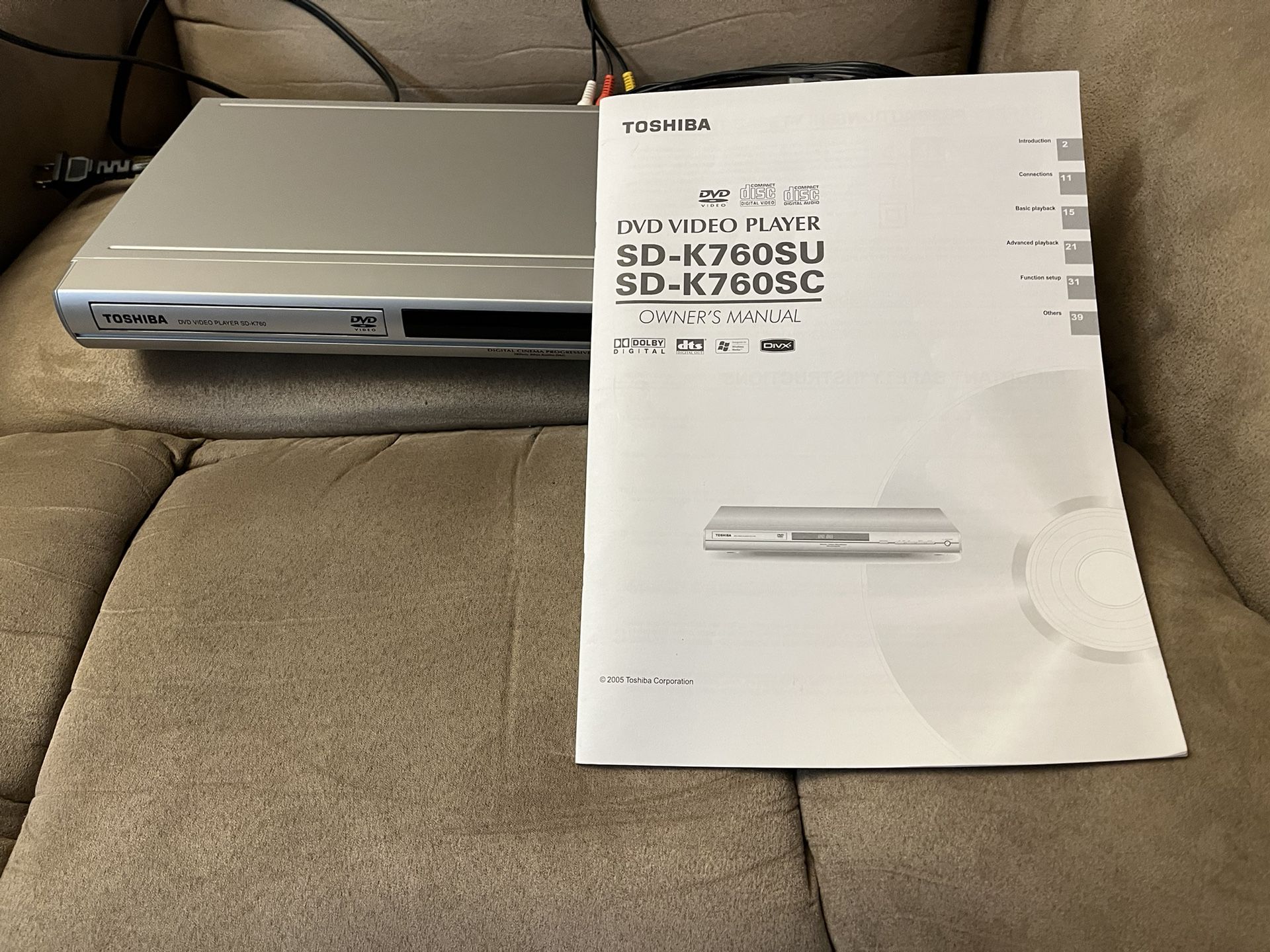 Toshiba DVD Video Player