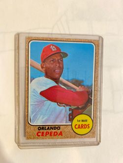 1968 Topps, Orlando Cepeda