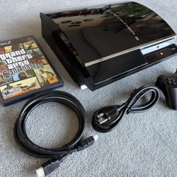 ***NO TRADES!!!*** 320 GB PlayStation 3 model CECHE01 ***plays PS2 disks***