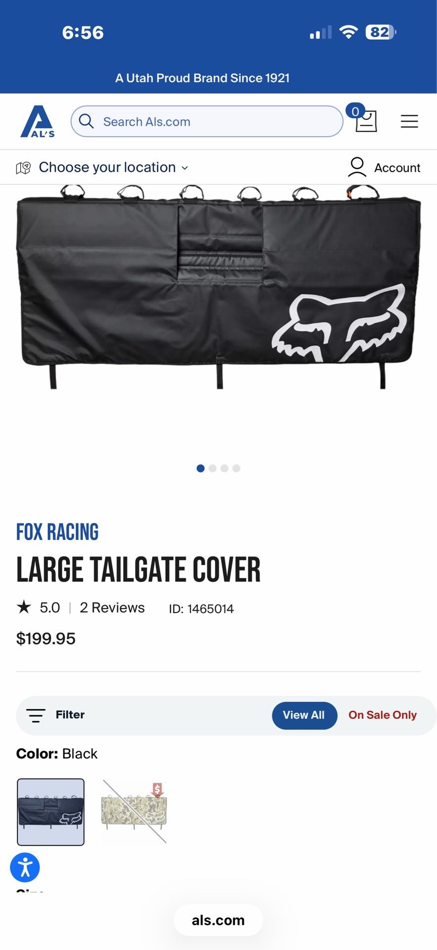 Fox bike pad