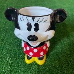 Minnie Mouse Disney Galerie Full Body Ceramic RARE Figurine Cup Mug