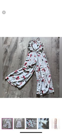Floral Jumpsuit 4P