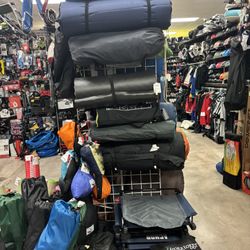 Amazing Variety Of Sleeping Bags And Sleeping Pads (Read Description)