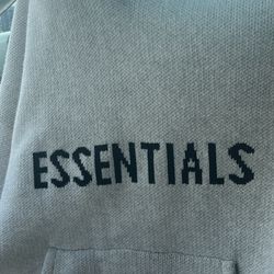essential knitted buttercream hoodie 
