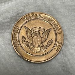 THE DEPARTMENT OF THE TREASURY 1789 US PROOF SET Token.