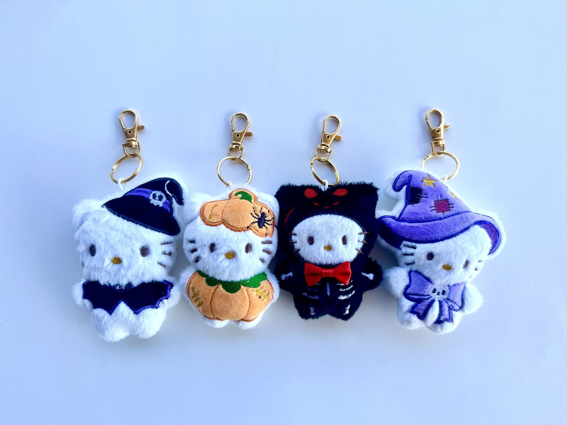 Sanrio Hello Kitty Halloween Plush Keychains