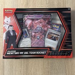 Pokémon TCG Team Rocket's Mewtwo EX Box 

